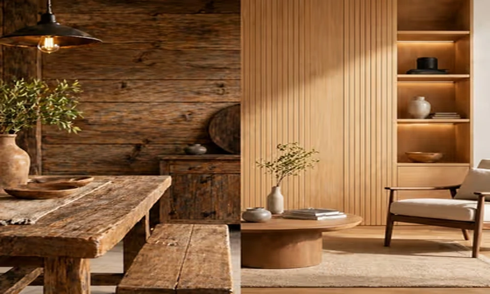 Combining Acrylic Sheets with Wood Finishes for a Contemporary Look